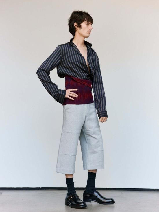  드리스 반 노튼 긴팔 셔츠 Dries Van Noten 칼티 쿠프로 셔츠 - DRIES VAN NOTEN