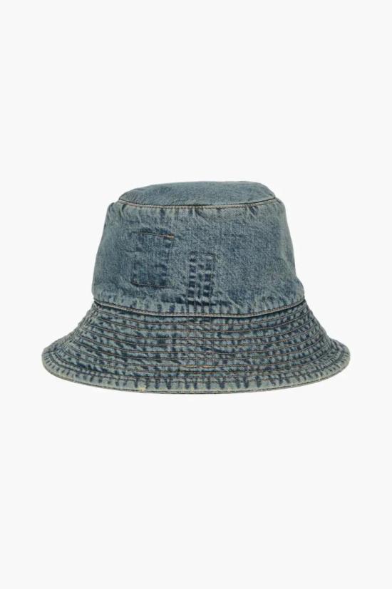 26SS 릭 오웬스 버킷햇 DA01F4479DWB 06 WASHED INDIGO - RICK OWENS