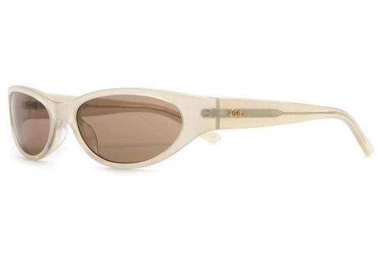  크랩 아이웨어 안경 싸구려  바이오 미니 펑크 선글라스 샴페인 글리터 - CRAP EYEWEAR