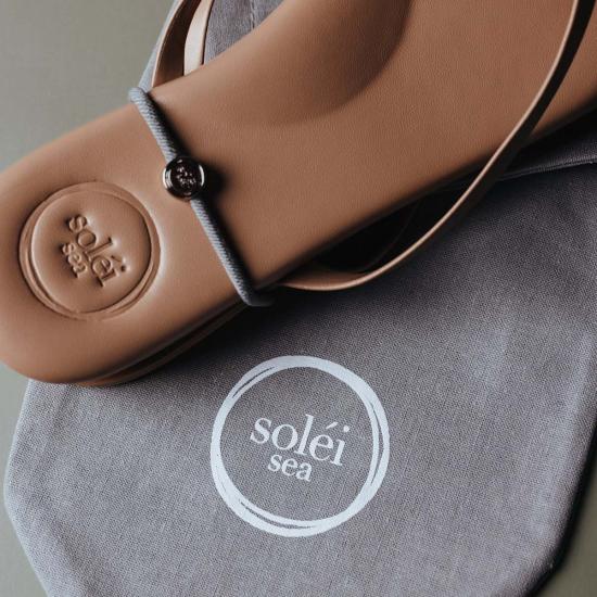  Solei Sea 슈즈 솔레이 씨 인디 클래식 얇은 스트랩 샌들 글린다 골드 - OTHER BRANDS