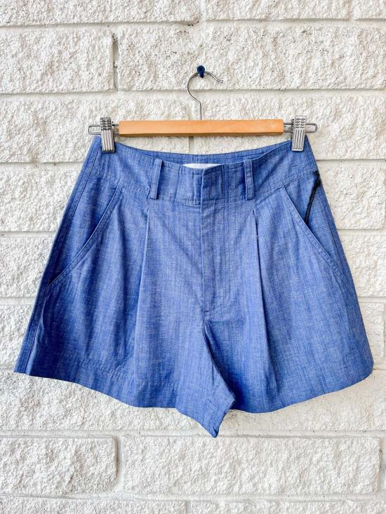  어피스 어파트 숏팬츠 Apiece Apart Short Bari Short Chambray