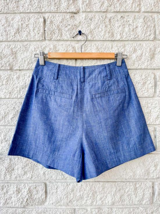  어피스 어파트 숏팬츠 Apiece Apart Short Bari Short Chambray - APIECE APART