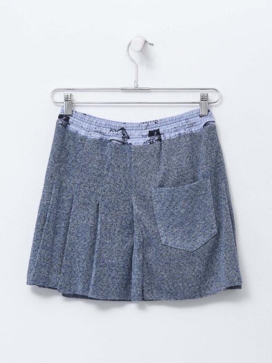  비비안웨스트우드 숏 스커트 18020015 Y001F BLUE TWEED SS24 K401 - VIVIENNE WESTWOOD