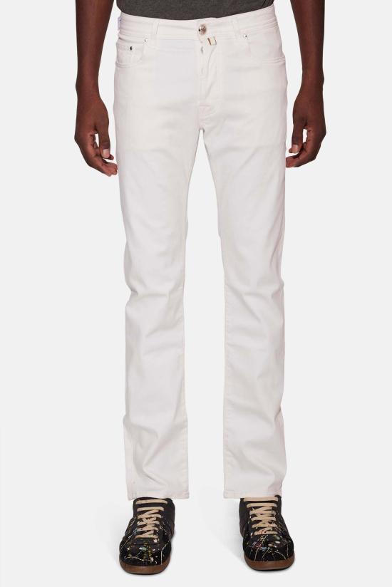  야콥코헨 스트레이트 팬츠 Jacob Cohen Bard 9.5oz 스무스 5포켓 데님 오프화이트