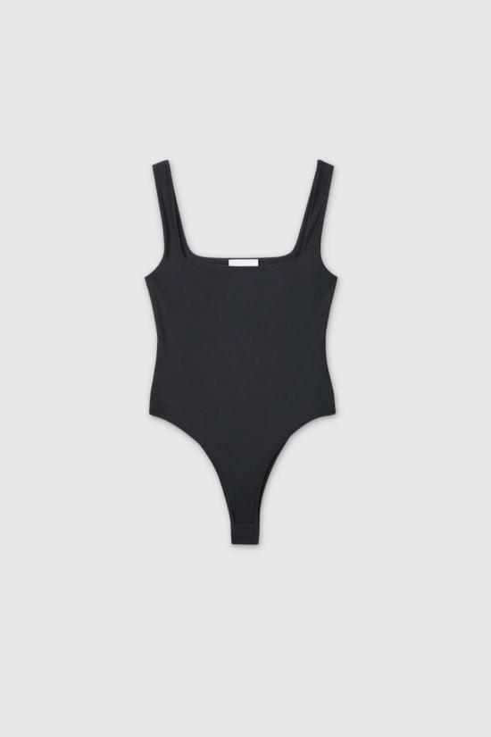  달 더 레이블 바디수트 티셔츠 DĀl The Label Essential Bodysuit - DAL THE LABEL