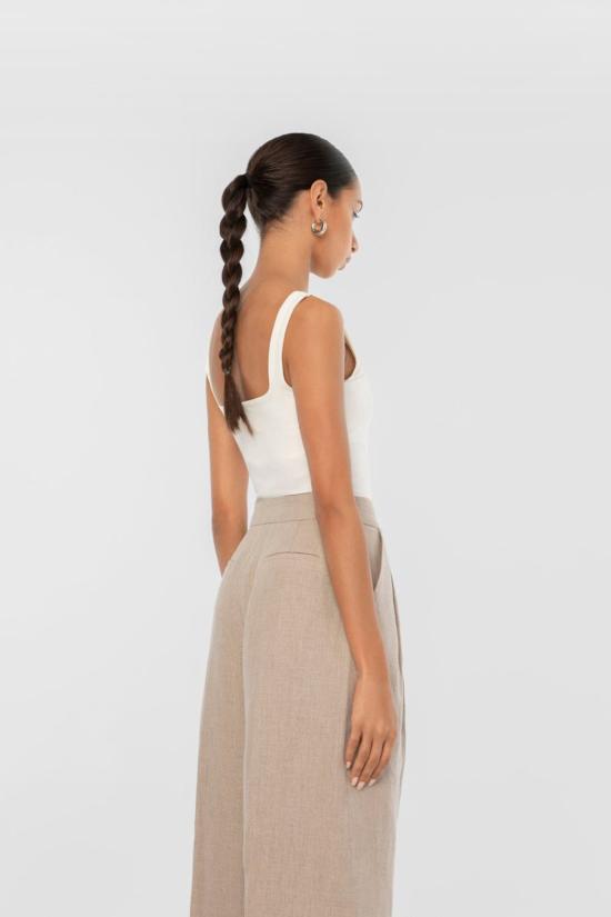  달 더 레이블 바디수트 티셔츠 DĀl The Label Essential Bodysuit - DAL THE LABEL