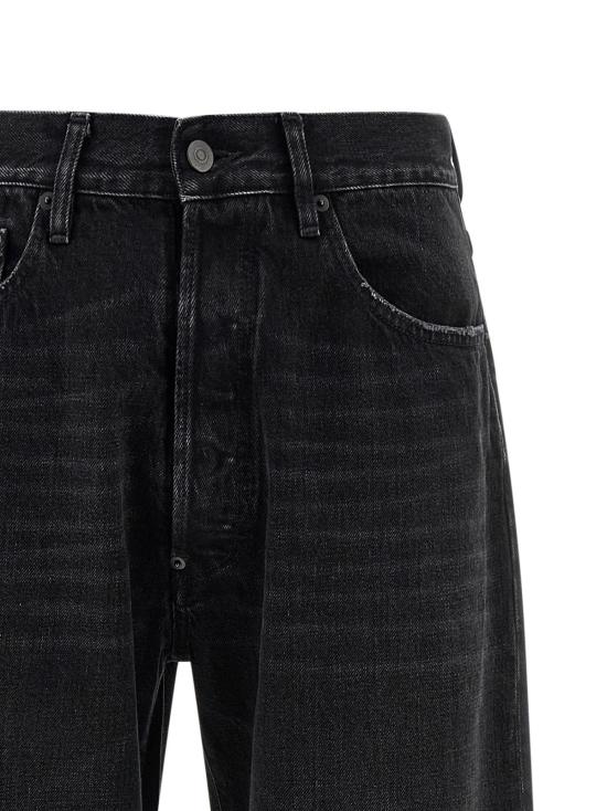  마르지엘라 데님 팬츠 메종  스트레이트 레그 진 블랙 - MAISON MARGIELA