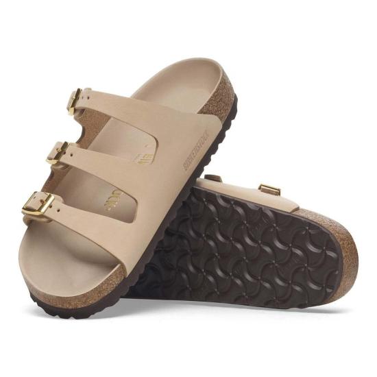 버켄스탁 샌들 플로리다 누벅 가죽 레귤러 - BIRKENSTOCK