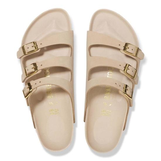  버켄스탁 샌들 플로리다 누벅 가죽 레귤러 - BIRKENSTOCK