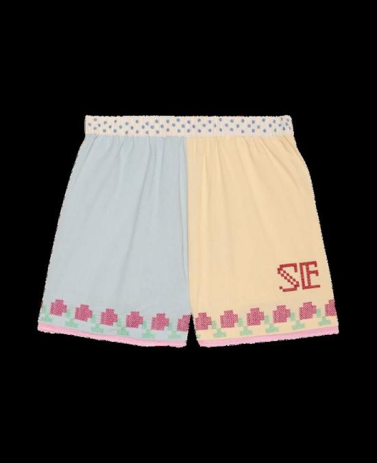  Sissel-Edelbo 숏팬츠 Sissel Edelbo Myra 반바지 베이비 블루 - OTHER BRANDS
