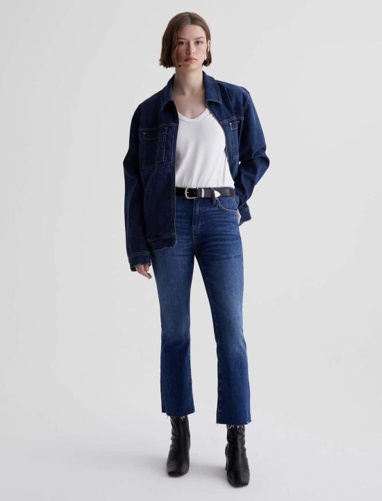  아드리아노 골드슈미드 데님 팬츠 Ag Jeans Farrah 부츠 크롭 르 브레아 - ADRIANO GOLDSCHMIED