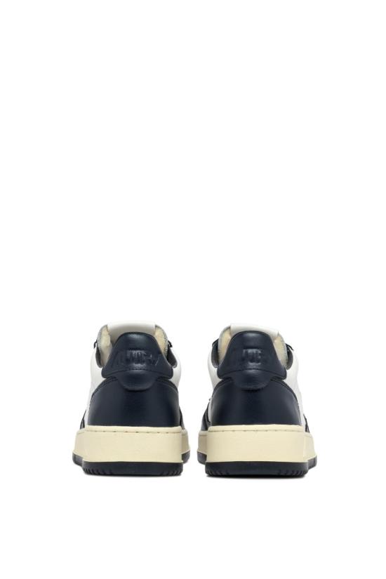  오트리 메달리스트 로우 스니커즈 AULM WB04WHT BLUE Black - AUTRY