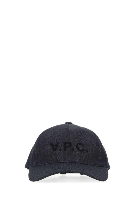  아페쎄 볼캡 A.P.C. 데님 베이스볼 캡 인디고