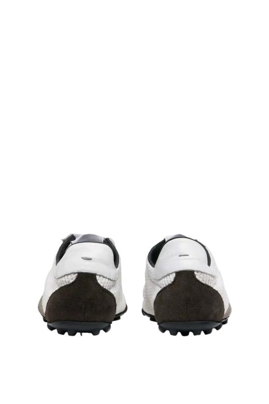  마르지엘라 스니커즈 메종  스프린터 로우탑  화이트/그레이 - MAISON MARGIELA