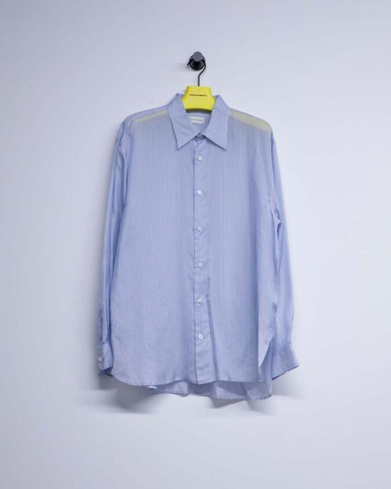 드리스 반 노튼 긴팔 셔츠 Dries Van Noten Croom Cupro 셔츠 - DRIES VAN NOTEN