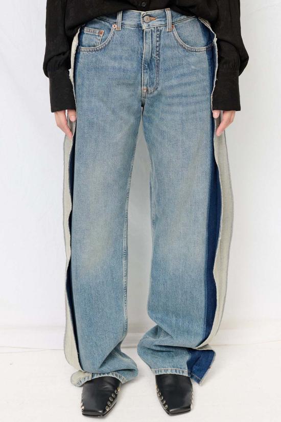  MM6 메종마르지엘라 데님 팬츠 Mm6 메종 마르지엘라 블루 5포켓 팬츠 - MM6 MAISON MARGIELA