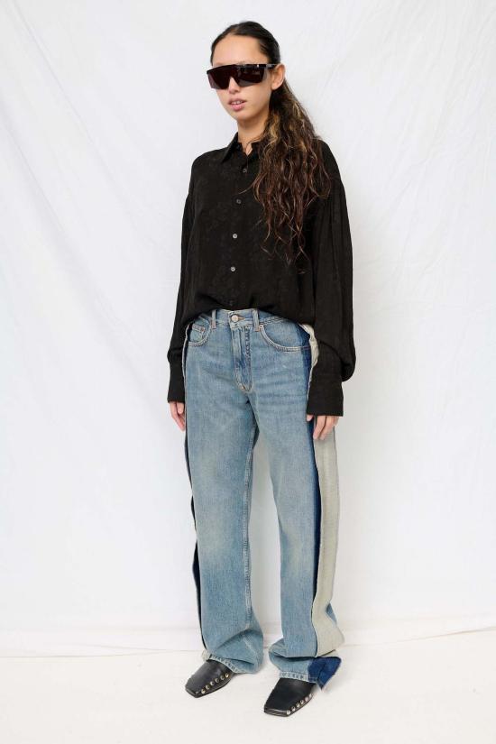  MM6 메종마르지엘라 데님 팬츠 Mm6 메종 마르지엘라 블루 5포켓 팬츠 - MM6 MAISON MARGIELA