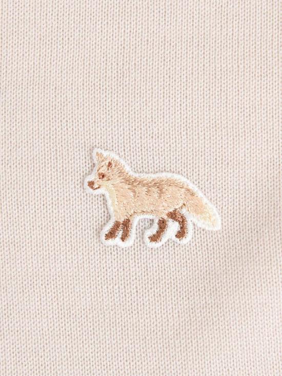  메종키츠네 베이비 폭스 패치 레귤러 가디건 MW00507KT1036 CREAM - MAISON KITSUNE