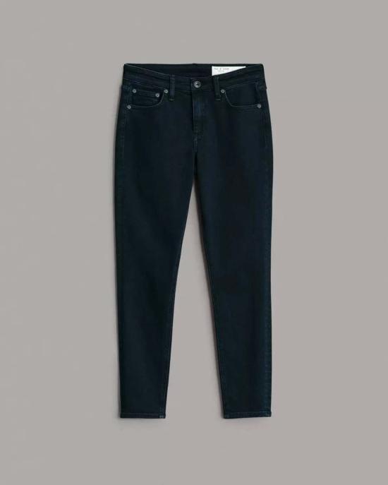  랙앤본 데님 팬츠 래그앤본 케이트 미드라이즈 앵클 스키니 옥스포드2 - RAG & BONE