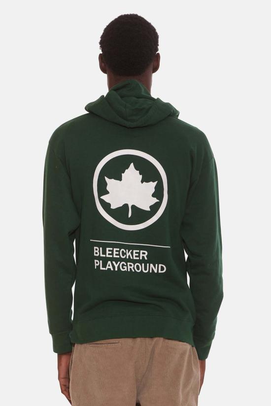  블루&크림 후드 티셔츠 BC BLEECKER 002 GREEN - BLUE&CREAM