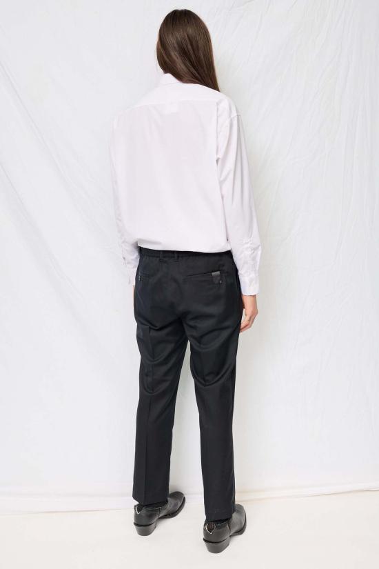  n-hoolywood 스트레이트 팬츠 N 할리우드 블랙 테이퍼드 팬츠 - OTHER BRANDS