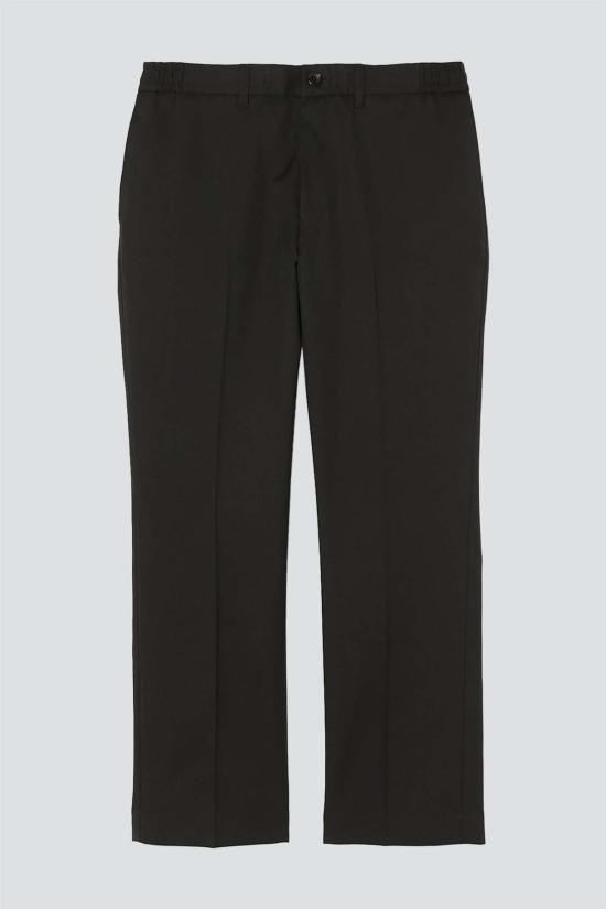  n-hoolywood 스트레이트 팬츠 N 할리우드 블랙 테이퍼드 팬츠 - OTHER BRANDS