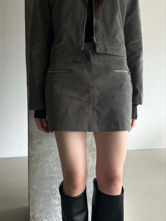  더 엔케이씨 스토어 숏 스커트 Nkc 스토어 첼리 미니 스커트 - THE NKC STORE