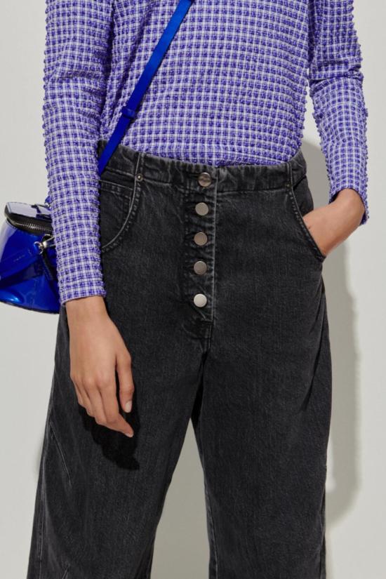  레이첼 코미 데님 팬츠 살리나스 데님 엘킨 팬츠 워시드 블랙 - RACHEL COMEY