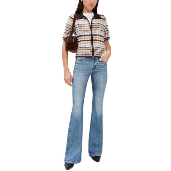  랙앤본 데님 팬츠 Rag & Bone Miramar Ponte Dahlia 전체 길이 청바지 Minetta - RAG & BONE