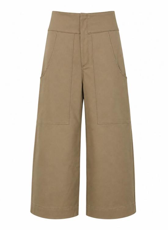  메그 스트레이트 팬츠 MKFW2138 KHAKI