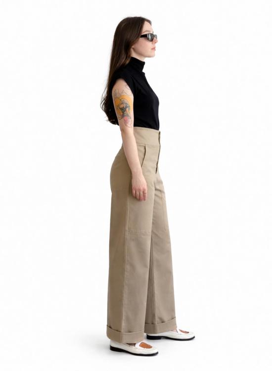  메그 스트레이트 팬츠 MKFW2138 KHAKI - MEG