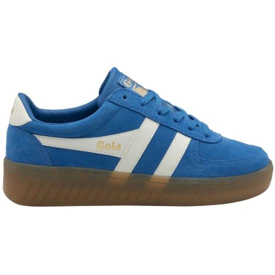  골라 스니커즈 Gola 그랜드슬램 스웨이드  Pacific/Off White/Gum