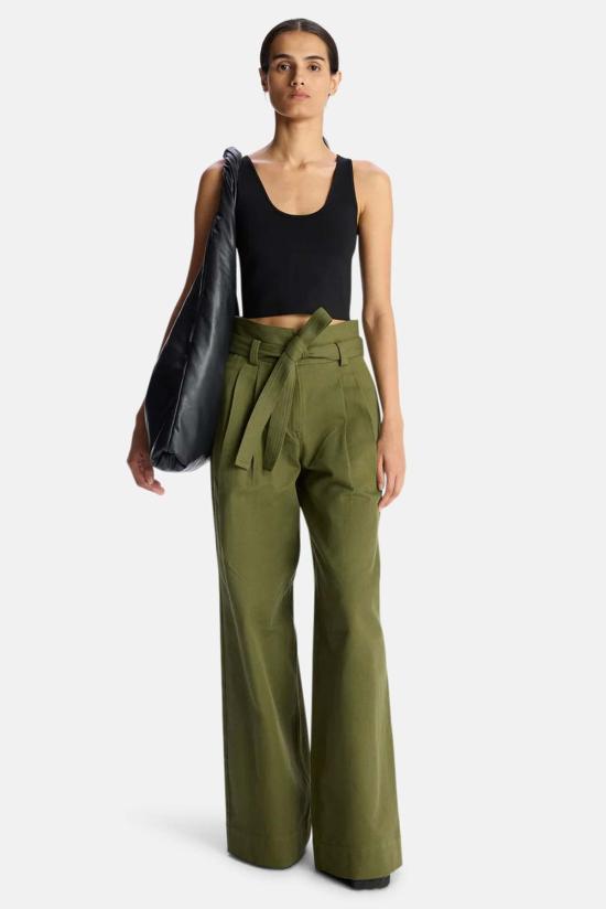  에이엘씨 팔라초 팬츠 2PANT00916 GREEN - A.L.C.
