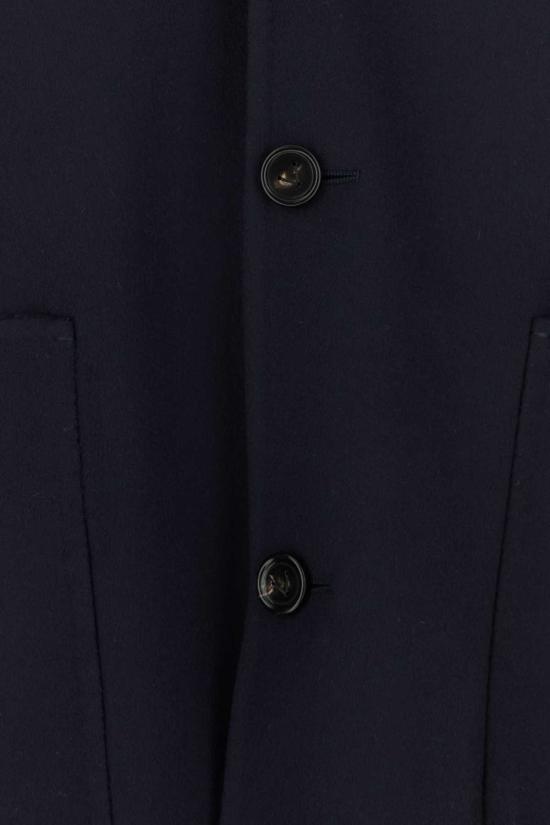 보테가베네타 가디건 보테가 베네타 울 블렌드 캐시미어  네이비 - BOTTEGA VENETA