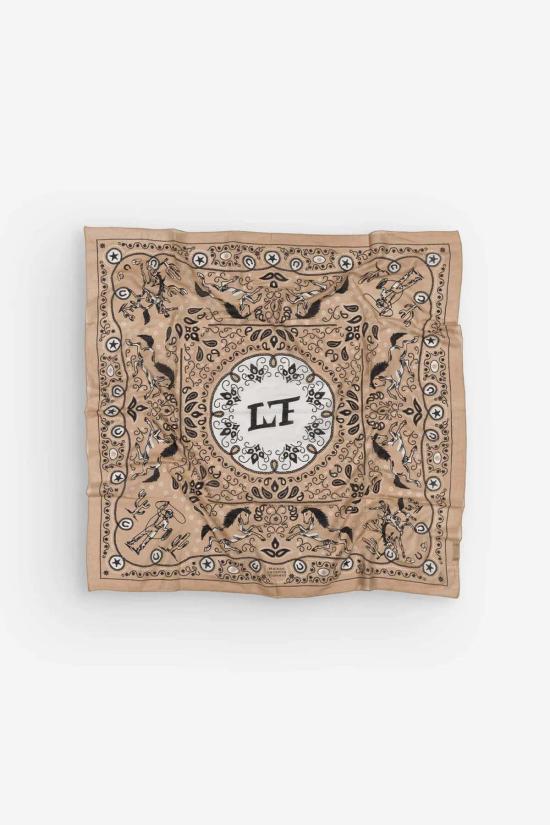  메종 르콩트 플라망 머플러/스카프 Maison Lecomte Flament 파 웨스트 코튼 반다나 스카프