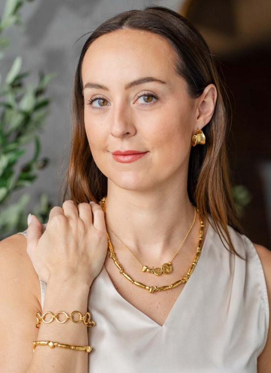  로니 폴 주얼리 목걸이/팬던트 오르빗 목걸이 골드 - LONI PAUL JEWELRY