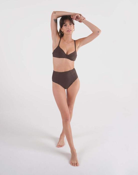  갈라마르 비키니 수영복 하이 바텀 아라비카