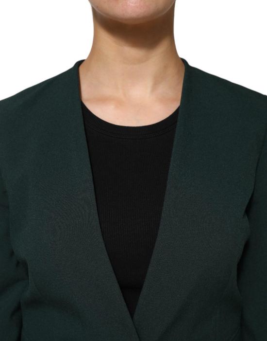  마르지엘라 자켓 메종  싱글 브레스트 원버튼 재킷 그린 - MAISON MARGIELA