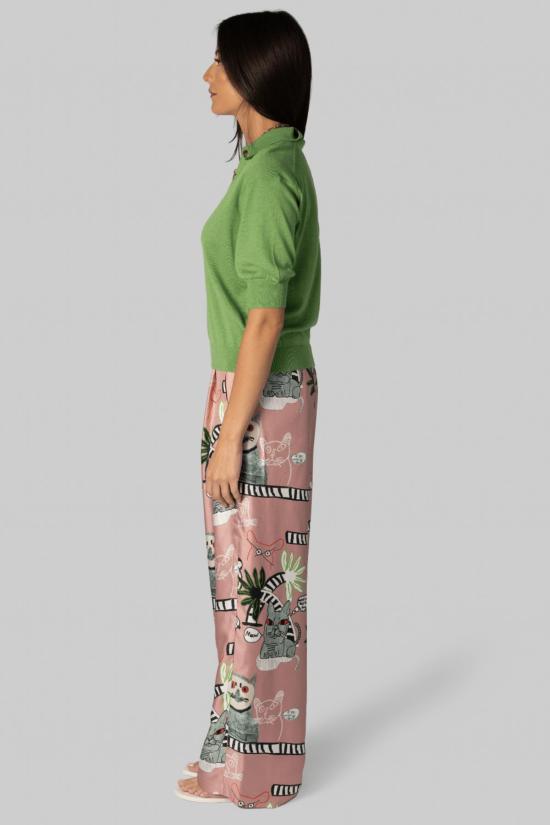  어피스 어파트 블라우스 Apiece Apart Oda Jardin Polo Top Jardin - APIECE APART