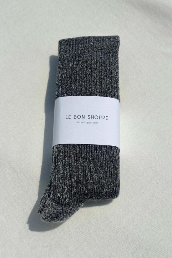  르 본 숍 양말 르봉숍 캠퍼삭스 차콜 - LE BON SHOPPE