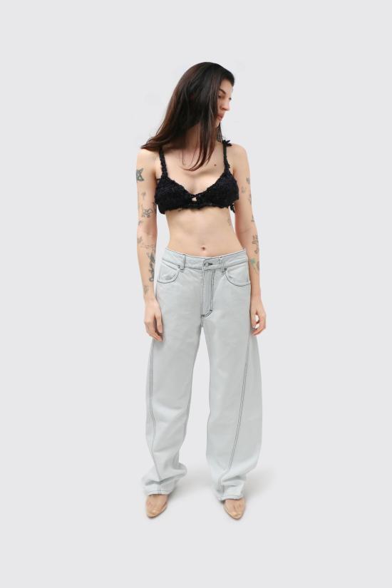  에크하우스 라타 데님 팬츠 Eckhaus Latta Bend 진 초크 - ECKHAUS LATTA