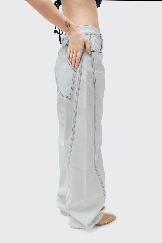  에크하우스 라타 데님 팬츠 Eckhaus Latta Bend 진 초크 - ECKHAUS LATTA