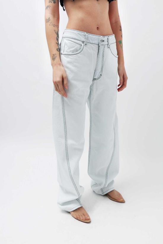  에크하우스 라타 데님 팬츠 Eckhaus Latta Bend 진 초크 - ECKHAUS LATTA