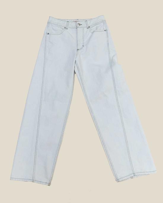  에크하우스 라타 데님 팬츠 Eckhaus Latta Bend 진 초크 - ECKHAUS LATTA