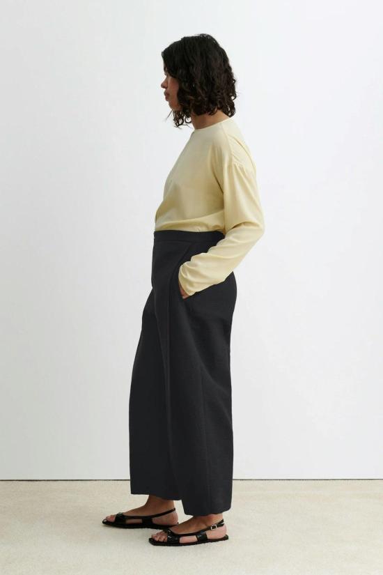  레이첼 코미 크롭 팬츠 돈 팬츠 블랙 - RACHEL COMEY