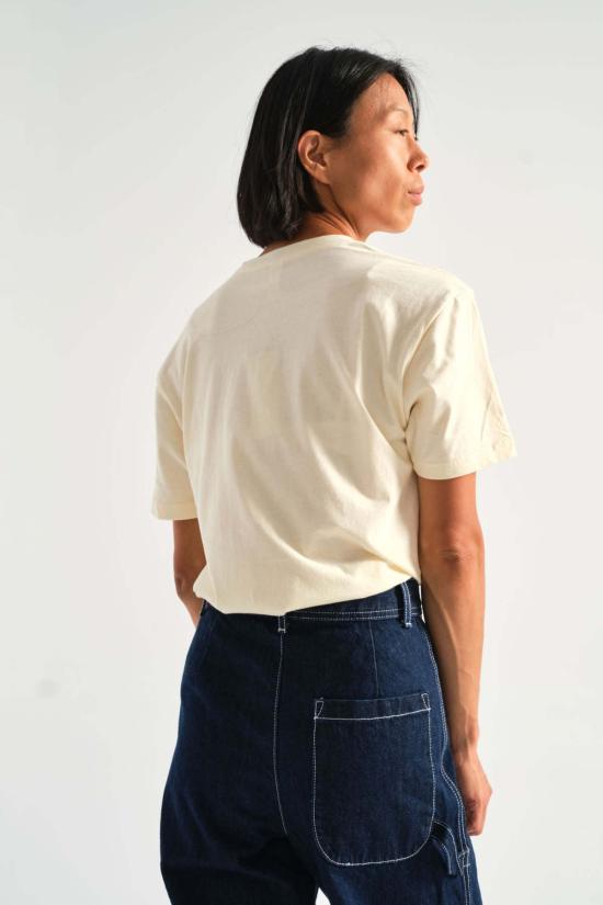  RSG 반팔 티셔츠 Give Care Take Care 티셔츠 오프화이트 - OTHER BRANDS