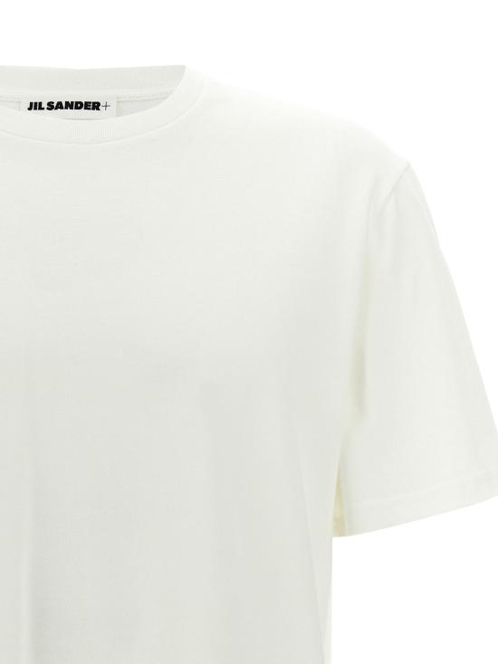  질샌더 반팔 티셔츠 질 샌더 코튼 티셔츠 화이트 - JIL SANDER