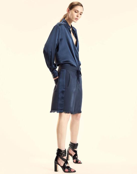  신시아 로리 숏팬츠 신시아 로울리 턱시도  네이비 - CYNTHIA ROWLEY