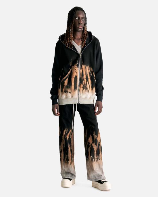  릭 오웬스 트레이닝/조거 팬츠 푸셔 팬츠 블랙/테라 - RICK OWENS