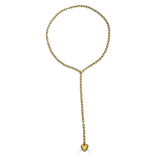  로니 폴 주얼리 목걸이/팬던트 롱 하트 목걸이 골드 - LONI PAUL JEWELRY